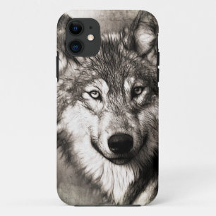 ウルフ素晴らし顔写真プリントアクセサリーtherian iPhone 11 ケース
