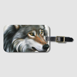 ウルフ絵画ズ ラゲッジタグ