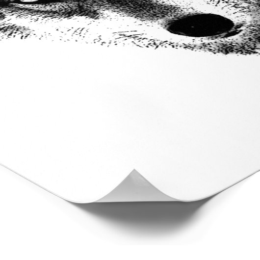 ウルフ自由やる気を起こさせる感動的 ポスター (角)