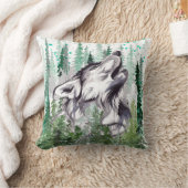 ウルフ装飾用クッション | ウルフカラフル装飾用クッション クッション (ブランケット)