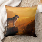 ウルフ装飾用クッション クッション (ブランケット)