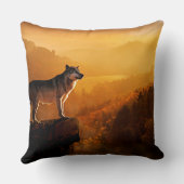 ウルフ装飾用クッション クッション (裏面)