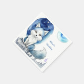 ウルフ誕生日 スタンダードカクテルナプキン (角)