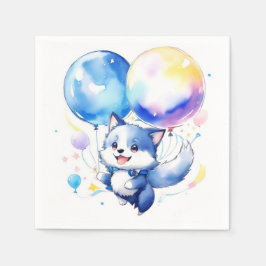 ウルフ誕生日 スタンダードカクテルナプキン