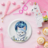 ウルフ誕生日 ペーパープレート (パーティー)