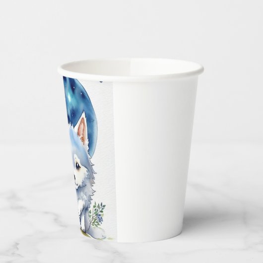 ウルフ誕生日 紙コップ (左)