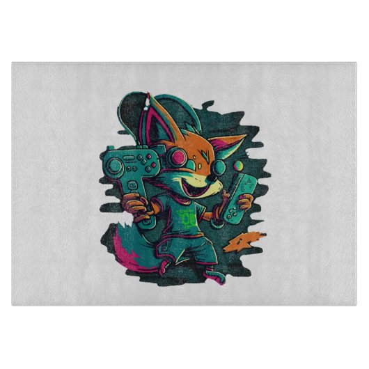 ウルフ遊ゲーム カッティングボード (正面)