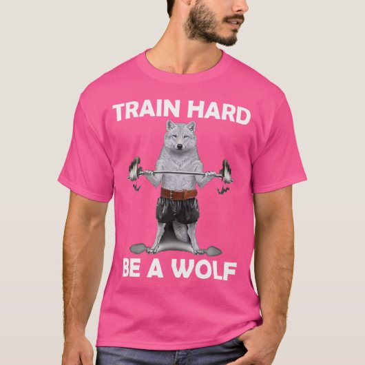 ウルフ重量挙げ Tシャツ (正面)