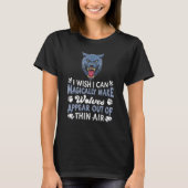 ウルフ野生動物魔法動物の魔法のパックの狼 Tシャツ (正面)