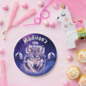 ウルフ銀河系スターズコズミックバースデーパーティー ペーパープレート (パーティー)