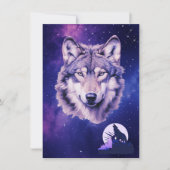 ウルフ銀河系スターズコズミックバースデーパーティー 招待状 (正面)