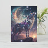 ウルフ銀河系スターズコズミックバースデーパーティー 招待状 (スタンド正面)