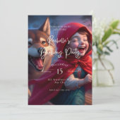 ウルフ銀河系スターズコズミックバースデーパーティー 招待状 (スタンド正面)