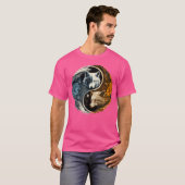 ウルフ陰陽 Tシャツ (正面フル)