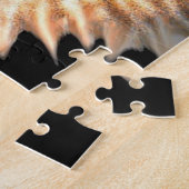 ウルフ顔ジグソーパズル ジグソーパズル (側面)