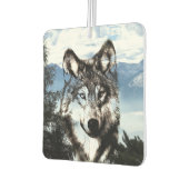 ウルフ顔 カーエアーフレッシュナー (左)