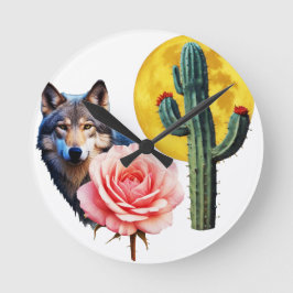 ウルフ14: ラウンド壁時計