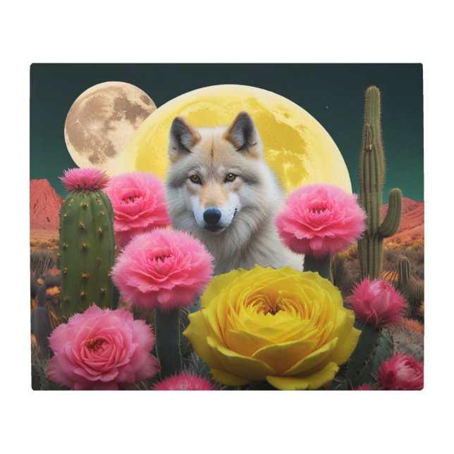 ウルフ15: メタルプリント (正面)