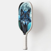 ウルフ18: ピックルボールラケット (左)