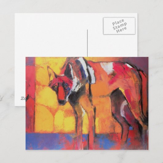 ウルフ1996 ポストカード (正面/裏面)