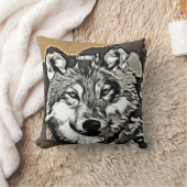 ウルフ2014-0966 クッション (ブランケット)