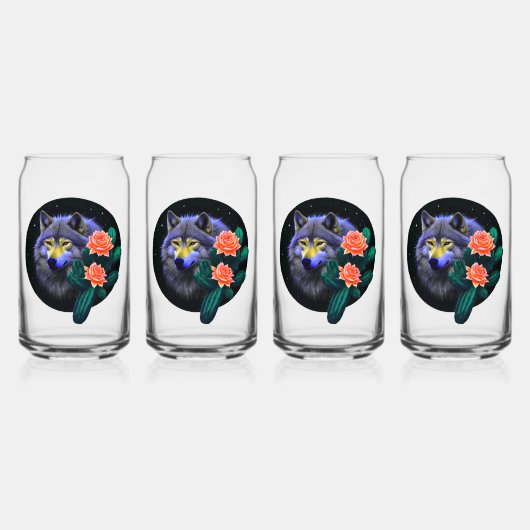 ウルフ21: ガラス缶 (正面)