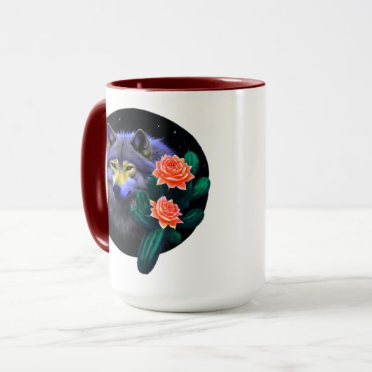 ウルフ21: マグカップ (正面左)