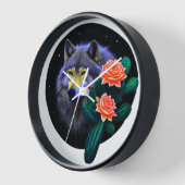 ウルフ21: 壁時計 (傾斜)