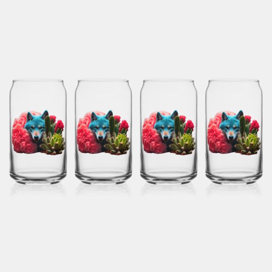 ウルフ22: ガラス缶 (正面)