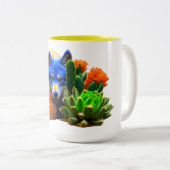 ウルフ22: ツートーンマグカップ (正面右)