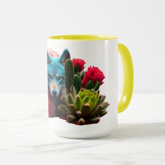 ウルフ22: マグカップ (正面右)