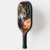 ウルフ23: ピックルボールラケット (左)