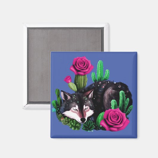 ウルフ24: マグネット (正面/裏面)