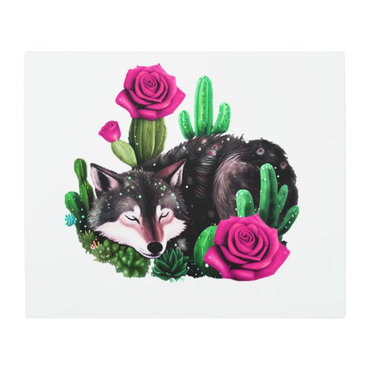 ウルフ24 メタルプリント (正面)