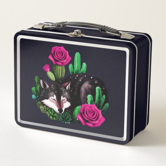 ウルフ24: メタルランチボックス (正面)