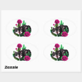 ウルフ24: 楕円形シール (シート)