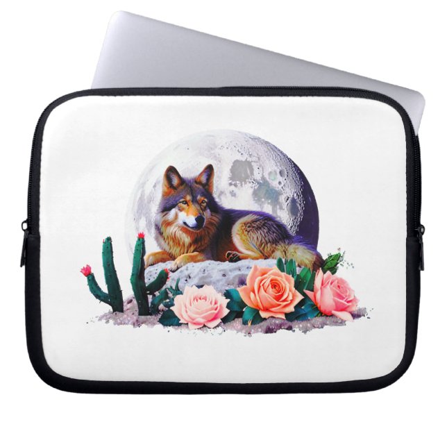 ウルフ25: ラップトップスリーブ (正面)