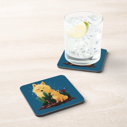 ウルフ26: コースター (右側)