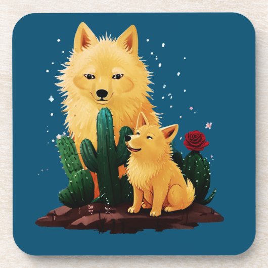 ウルフ26: コースター (正面)