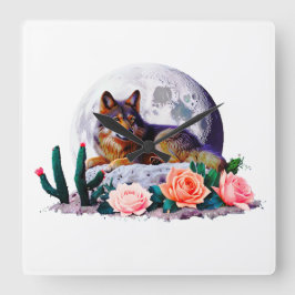 ウルフ27: スクエア壁時計