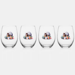 ウルフ27: ステムなしワイングラス