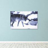 ウルフ2 キャンバスプリント (インサイチュ (ウッドフロア))