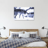 ウルフ2 キャンバスプリント (インサイチュ (寝室))