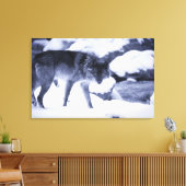 ウルフ2 キャンバスプリント (インサイチュ (リビング))