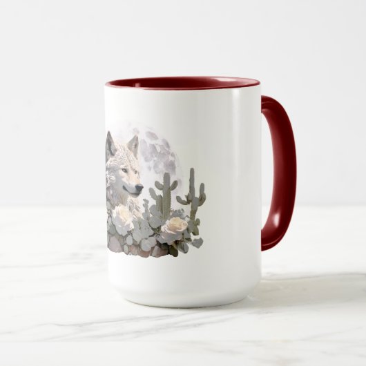 ウルフ32: マグカップ (正面右)