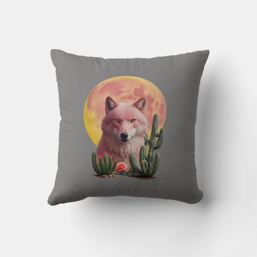 ウルフ6: クッション (裏面)