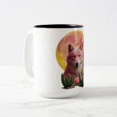 ウルフ6: ツートーンマグカップ (正面左)