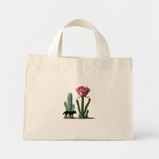 ウルフ8: ミニトートバッグ (正面)