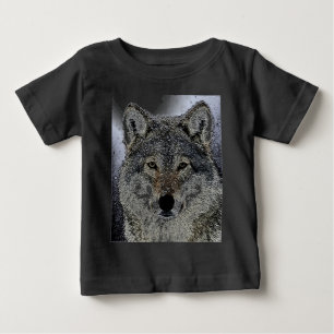 ウルフ アイズ ベビーTシャツ