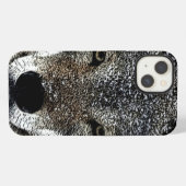 ウルフ アイズ iPhoneケース (裏面横)